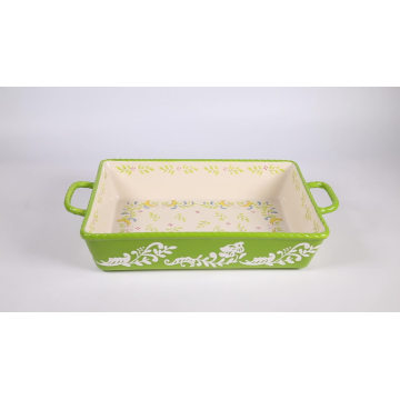 Conjunto de bakeware de cerâmica reativa de bakeware de venda quente